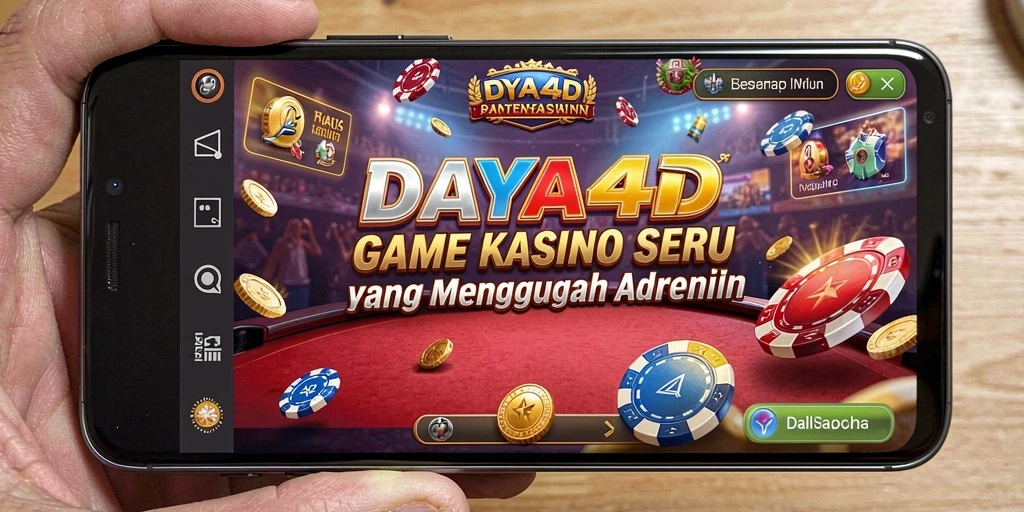 Screenshot DAYA4D menampilkan action gameplay Kasino yang mengasyikkan.