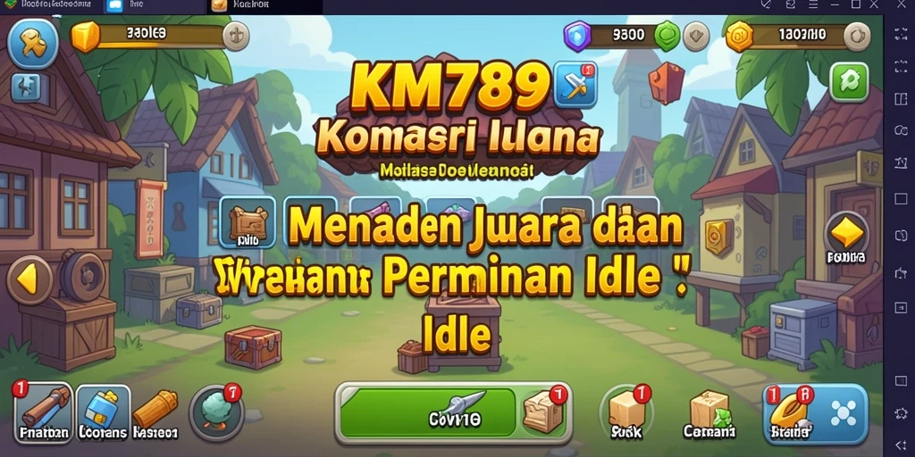 Tampilan gameplay KM789 yang menyenangkan dan interaktif.