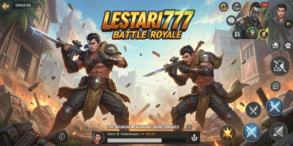 Gameplay seru saat bertarung di LESTARI777 bersama teman-teman.