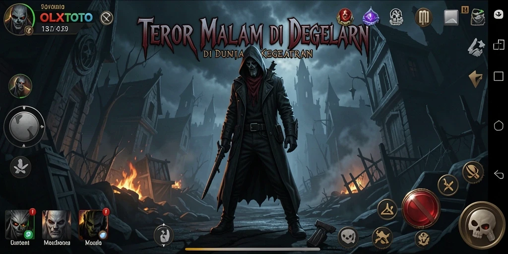 Tangkapan layar gameplay OLXTOTO yang menampilkan suasana Horror yang menegangkan.