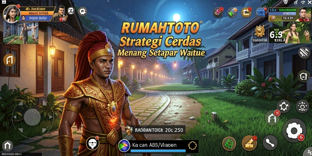 Screenshot gameplay RUMAHTOTO yang menarik dengan elemen strategi.